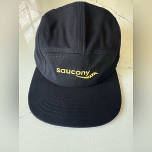 Saucony Black and Yellow Cap
